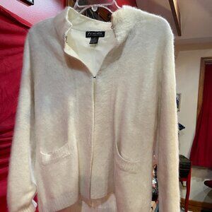 Vintage Angora Fuzzy Jacket